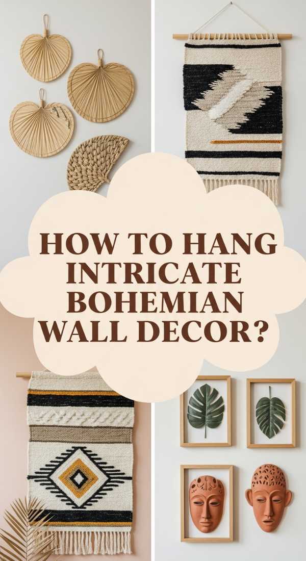How To Hang Intricate Bohemian Wall Decor For An Artistic Home Vibe 6a08227d20d54