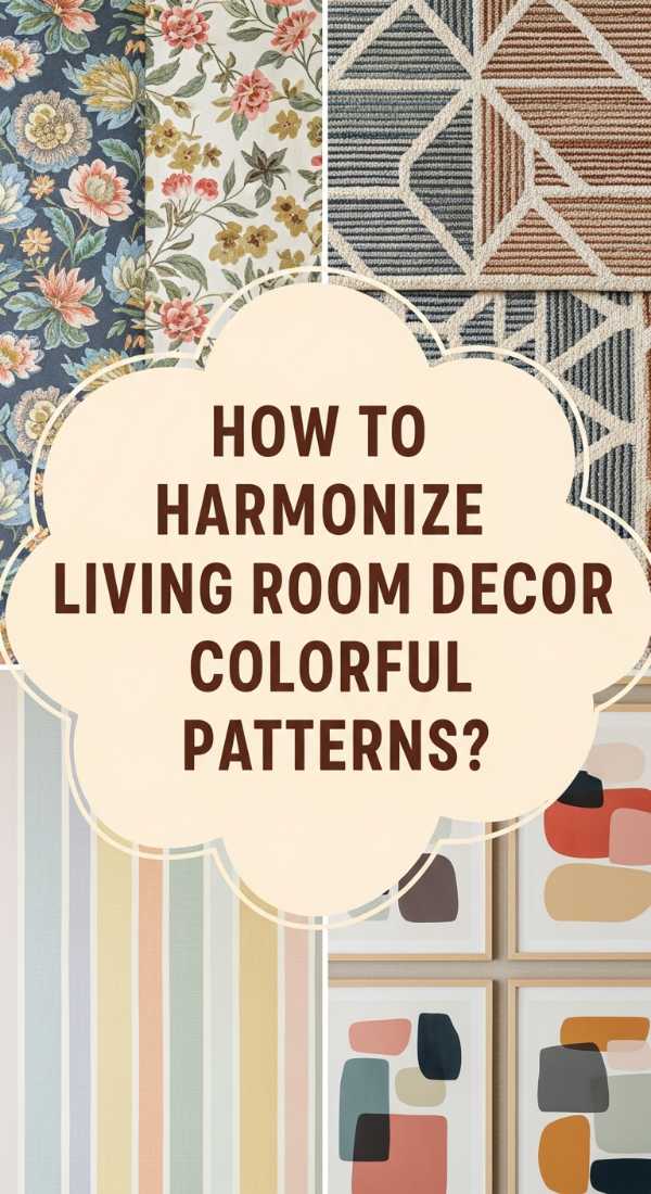 How To Harmonize Living Room Decor Colorful Patterns For Visual Interest 6a082a49e2d95