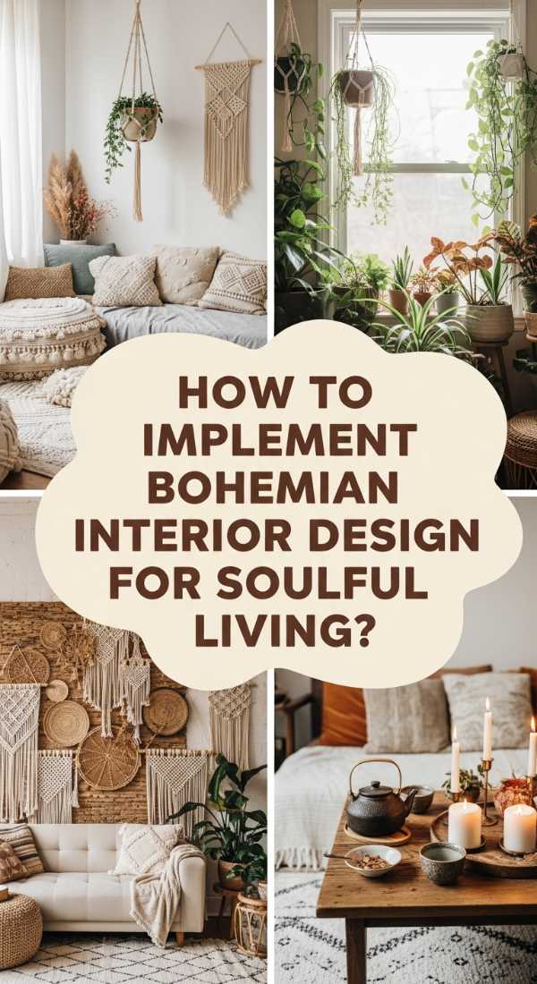 How To Implement Bohemian Interior Design For Soulful Living 6a08219a30905