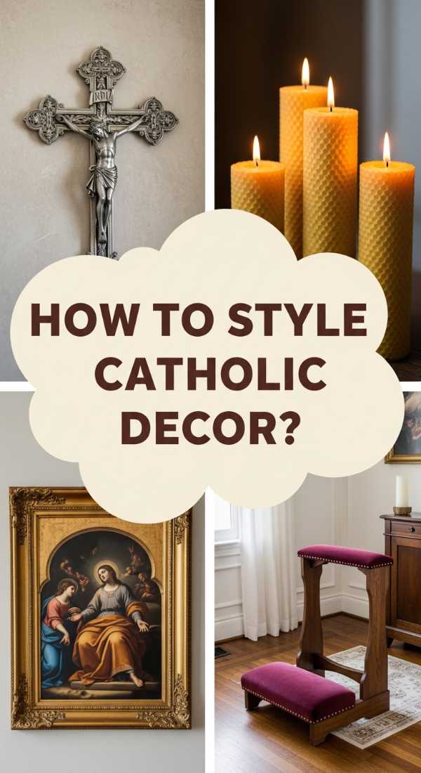 How To Incorporate Catholic Home Decor For A Peacefully Devoted Living Room 6a12e45314ad3