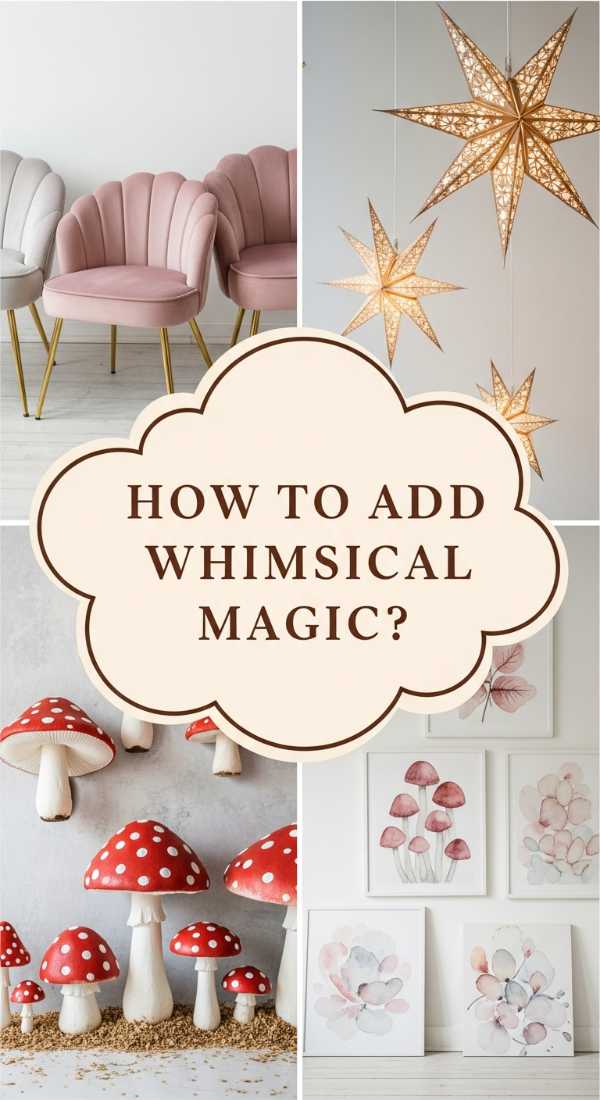 How To Infuse Whimsy Home Decor For A Playful Magical Atmosphere 6a12e5784b774