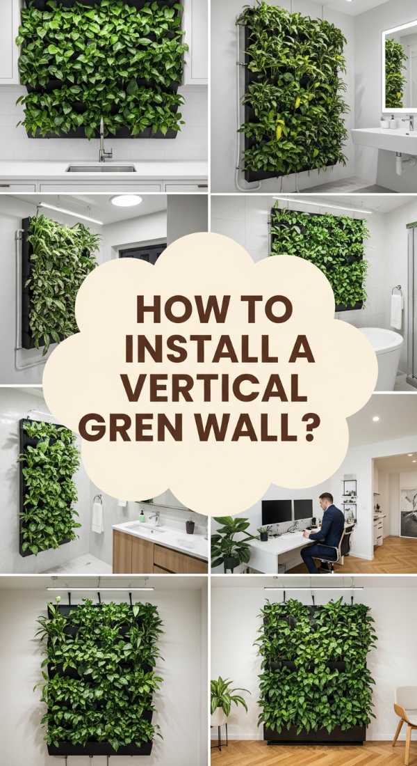 How To Install A Vertical Green Wall For Fresh Indoor Air 69fb1b13565d2
