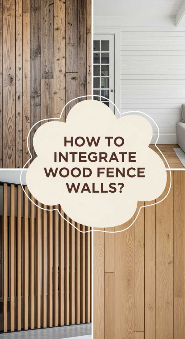 How To Integrate A Wood Fence Wall For Organic Interior Texture 69fdbdede5566