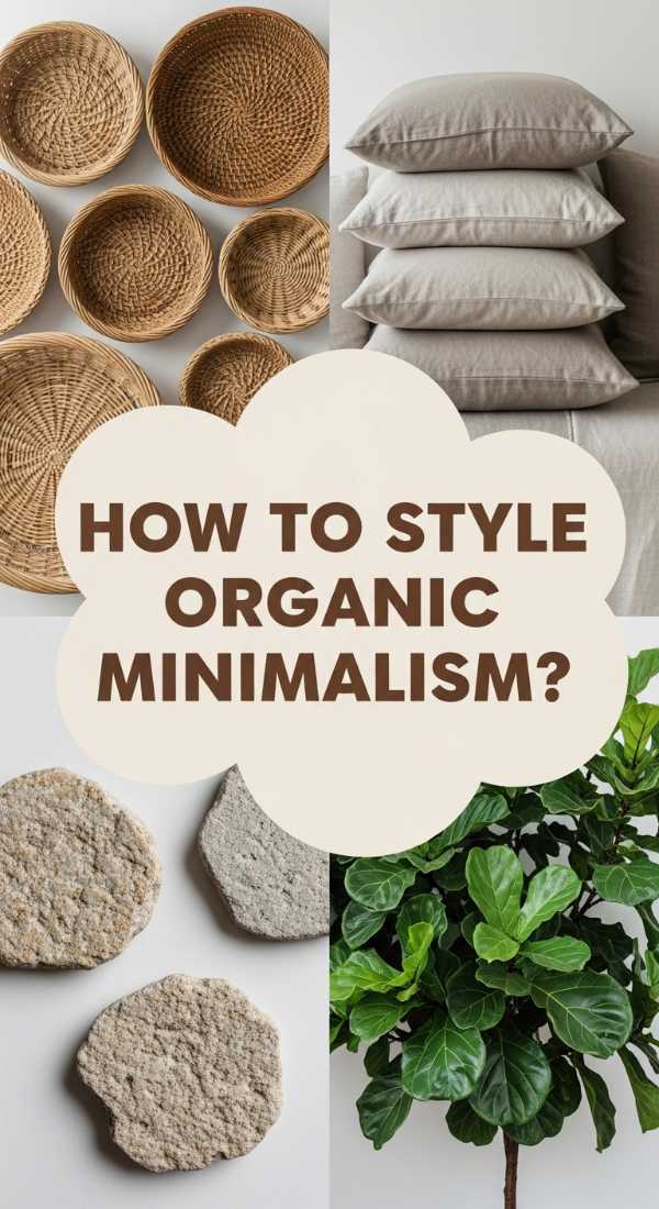 How To Integrate Natural Elements Into Minimalist Decor For Organic Living 6a082f1fce7a4