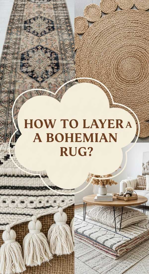 How To Layer A Bohemian Rug For Added Texture 6a11e5f0d0b2f