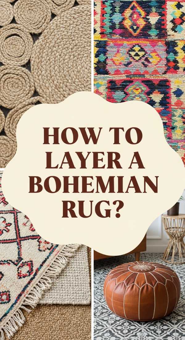 How To Layer A Bohemian Rug For Cozy Vibes 6a11e5f88d422