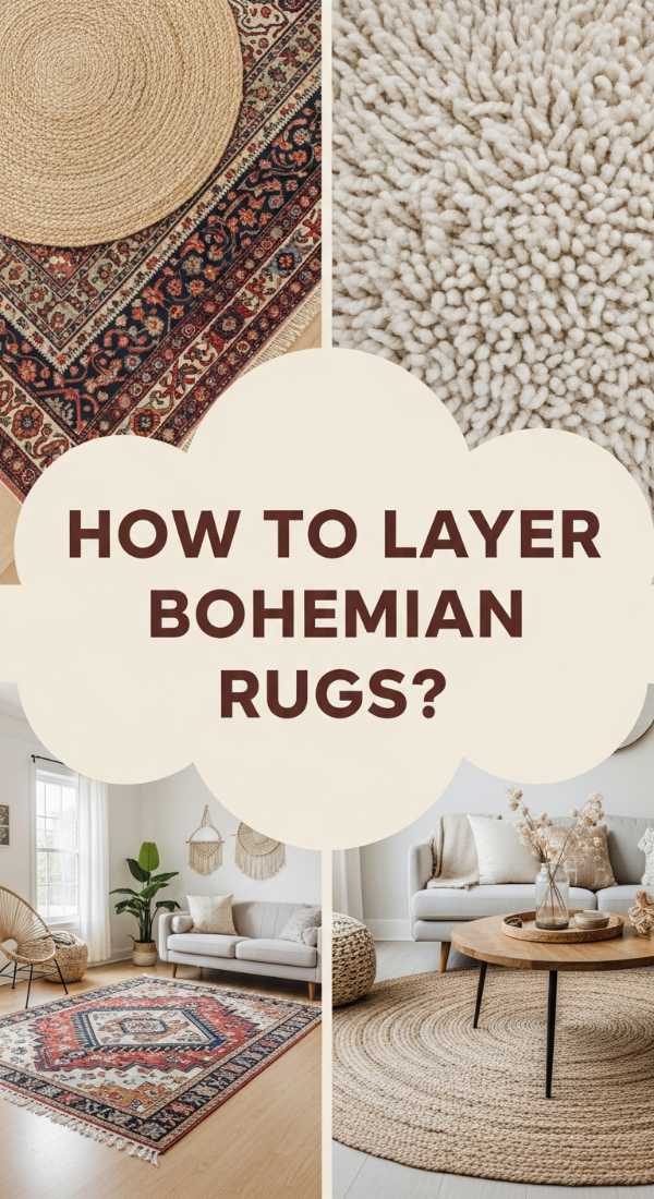 How To Layer A Bohemian Rug For Instant Room Coziness 6a0831a8d7c39