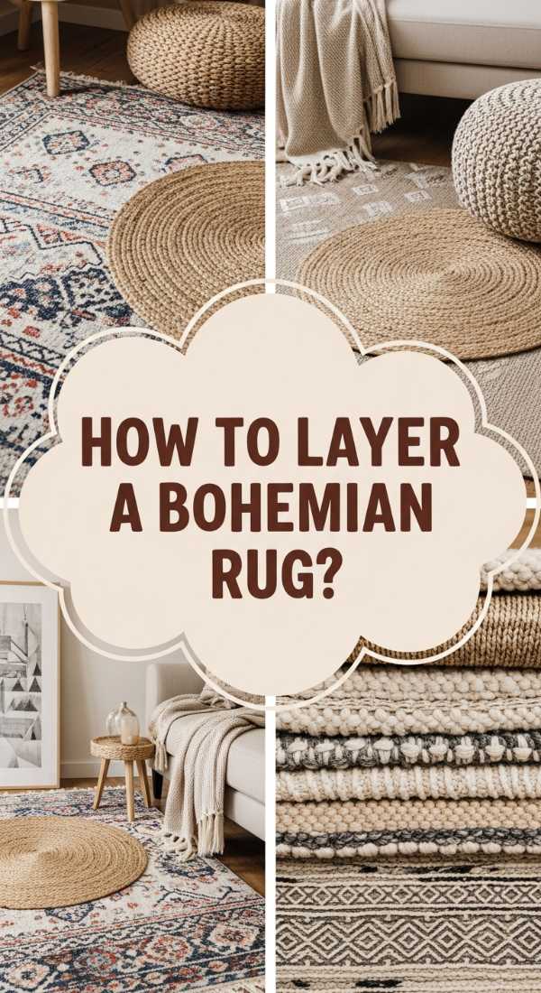 How To Layer A Bohemian Rug For Maximum Cozy Vibes 6a08228ed2837