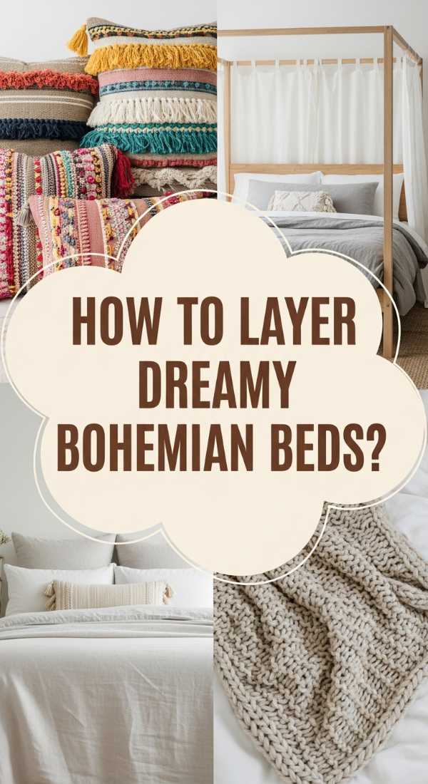 Transform Your Home into a Dreamy Bohemian Sanctuary How To Layer A Dreamy Bohemian Bed For Restful Sleep 6a0823e3cb47c