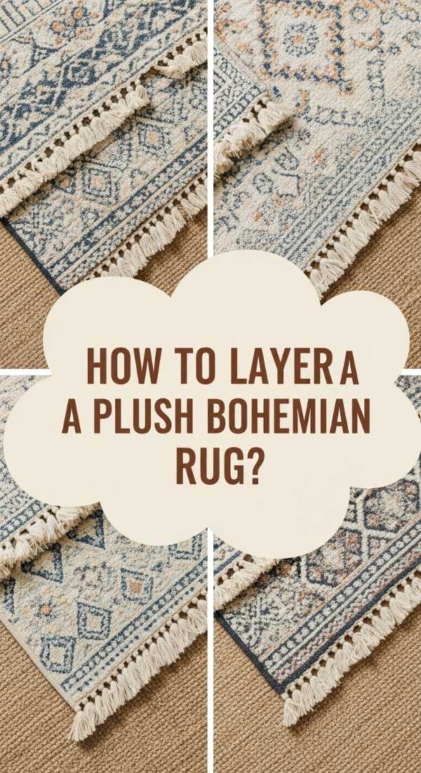 How To Layer A Plush Bohemian Rug For Instant Warmth 6a081cfd50bad
