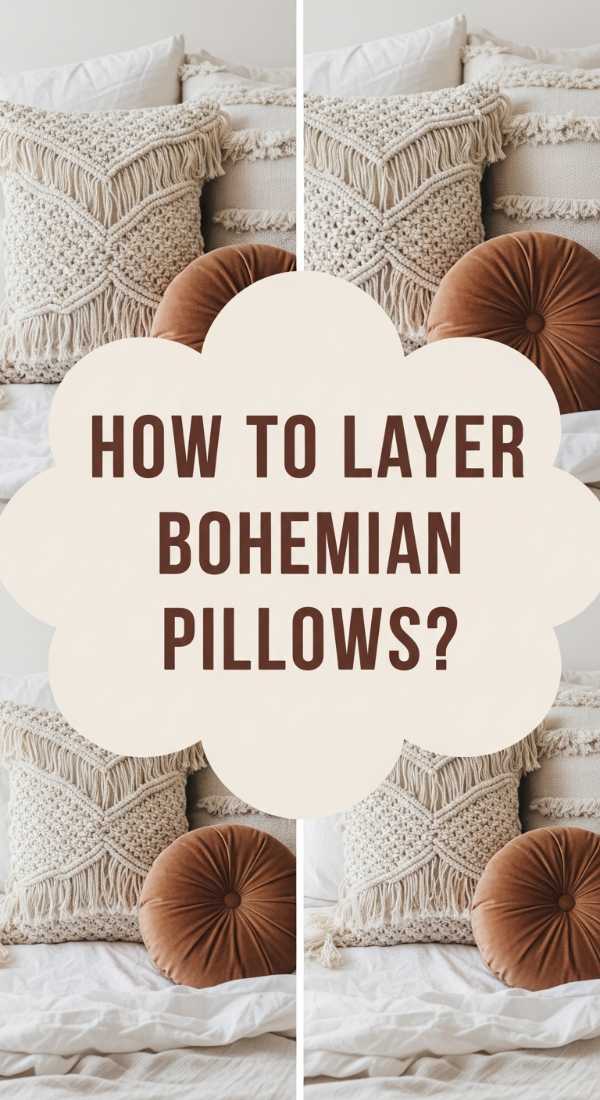 How To Layer Bohemian Pillows For A Sanctuary Bed Atmosphere 6a08228a99e53