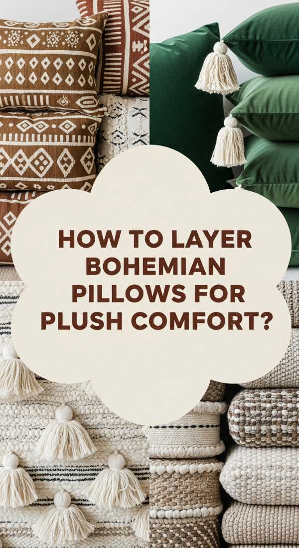 How To Layer Bohemian Pillows For A Touch Of Plush Comfort 6a08218327e11