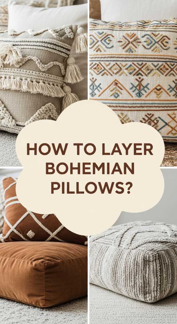 How To Layer Bohemian Pillows For Maximum Comfort 6a0821963ab1a