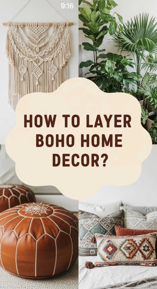 How To Layer Boho Home Decor For A Cozy Maximalist Living Room 6a12e5828d2f0