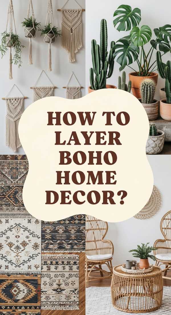 How To Layer Boho Home Decor For Effortless Style 6a08338f4c53a
