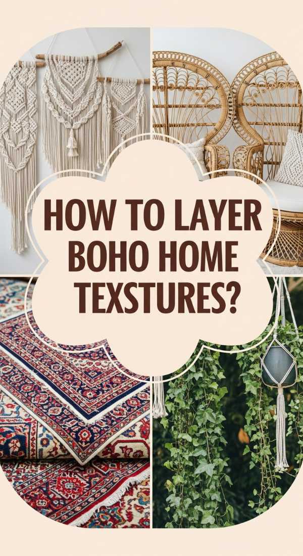 Curating Calm: The Ultimate Guide to a Pinterest-Perfect Home How To Layer Boho Home Textures For A Relaxed Wanderlust Aesthetic 6a003105ccd19