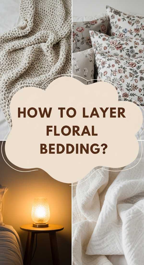 How To Layer Floral Bedding For The Ultimate Cozy Night 6a0066bb5ba58
