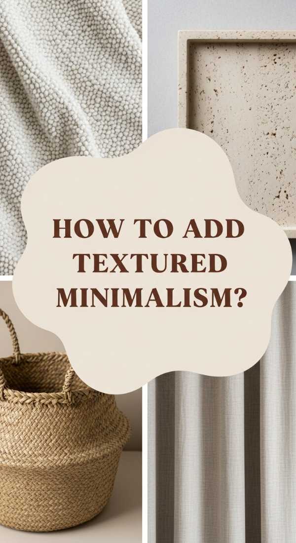 Warmth in Simplicity: How to Master the Cozy Minimalist Look How To Layer Minimalist Decor For A Warm Texture Feel 6a08240258639