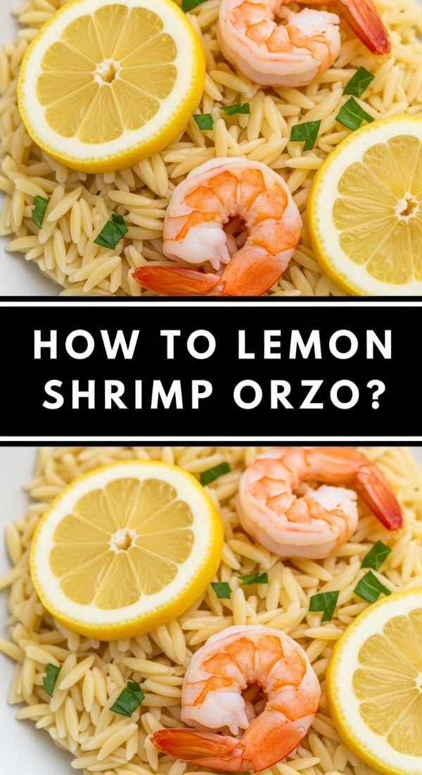 How To Lemon Shrimp Orzo 69fe131f18087