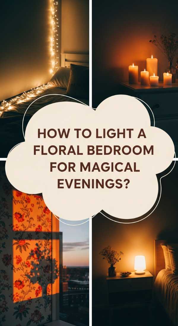 How To Light A Floral Bedroom For Magical Evenings 69f487b6cab2c