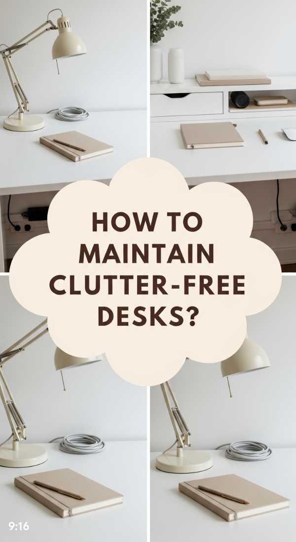 How To Maintain A Clutter Free Desk For Maximum Focus 6a082a62afc29