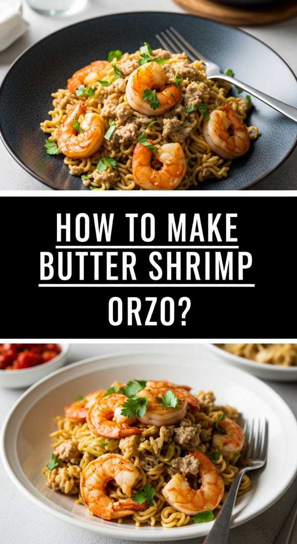 How To Make Butter Shrimp Orzo 69fe13246ed7c
