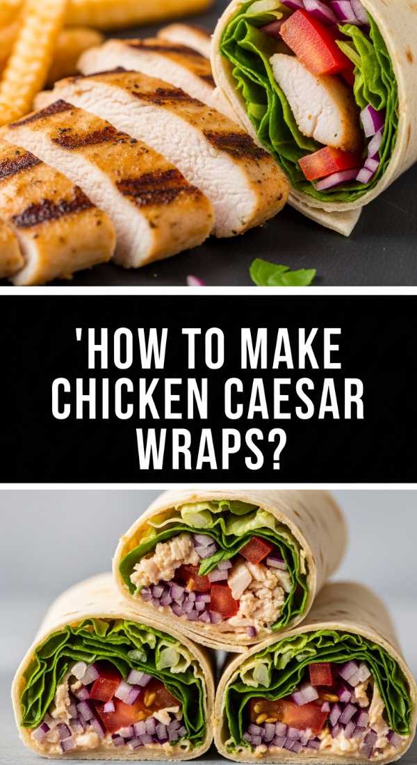 How To Make Chicken Caesar Wraps 6a03130ee0d55