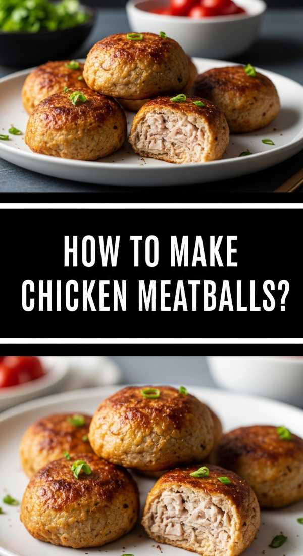 How To Make Chicken Meatballs 69fd82700a712