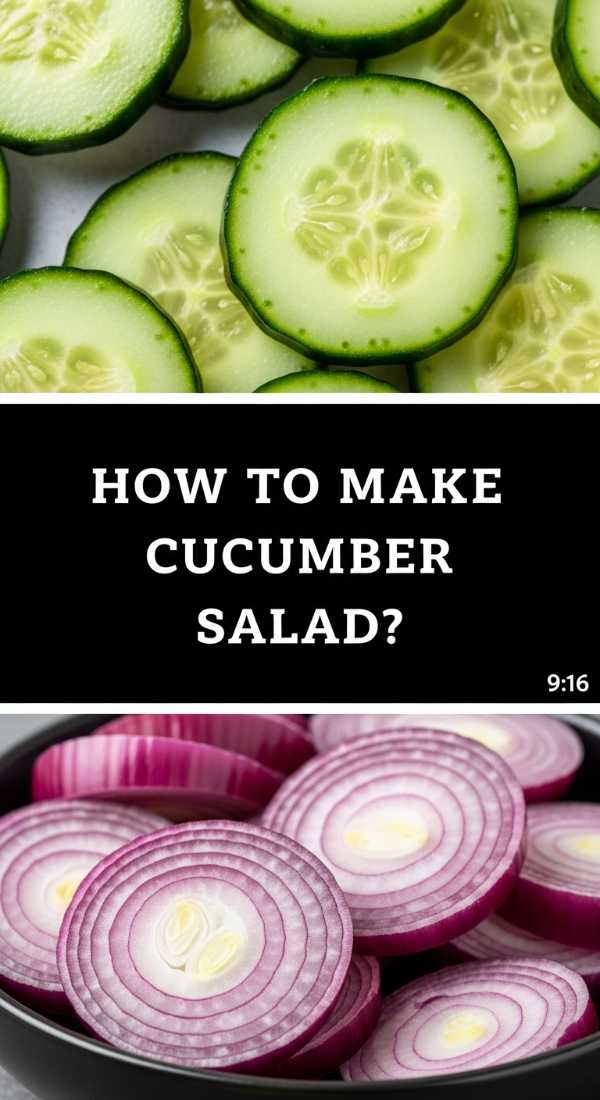 How To Make Cucumber Salad 6a044adee1956