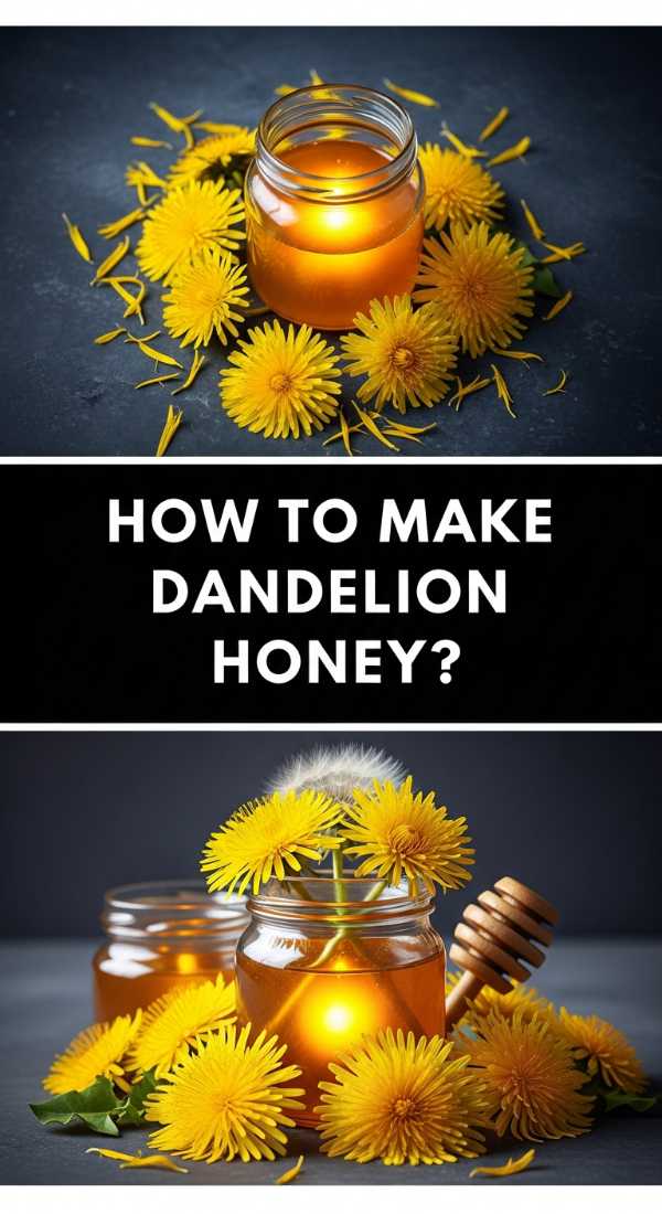 How To Make Dandelion Honey 69f44fab0fd70