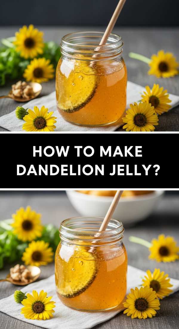 How To Make Dandelion Jelly 69f44d174bbf0