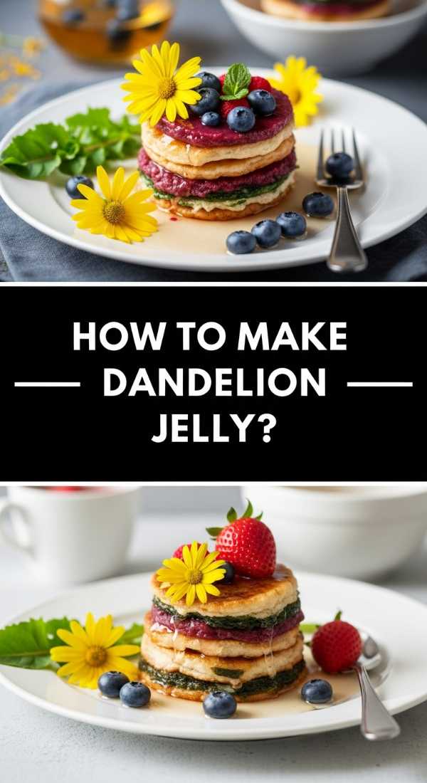 How To Make Dandelion Jelly 69f44fa2bcfdb