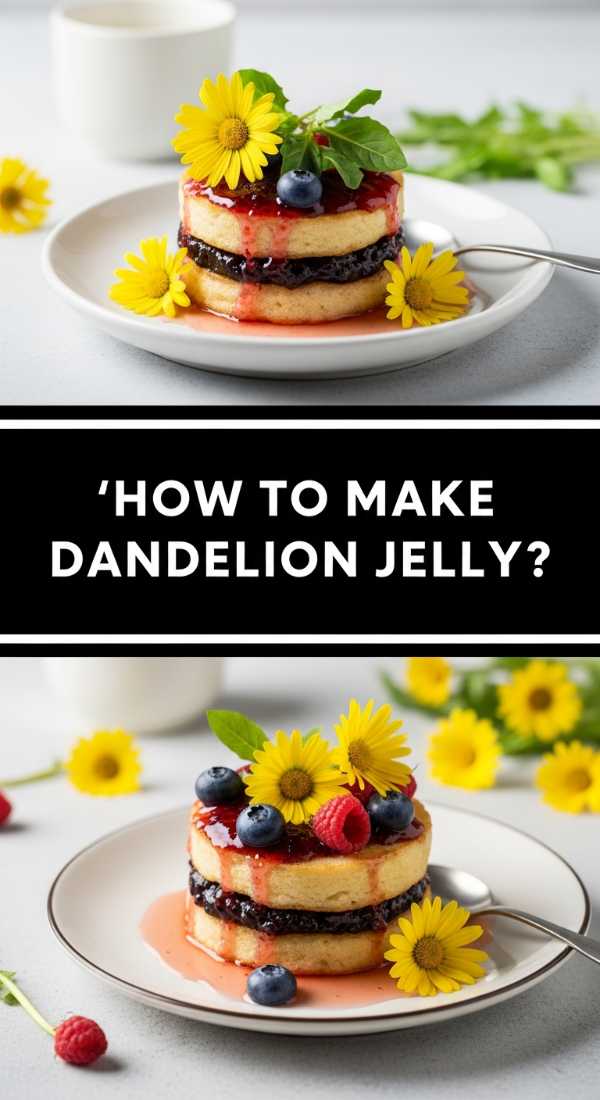 How To Make Dandelion Jelly 69f44fa3959fe