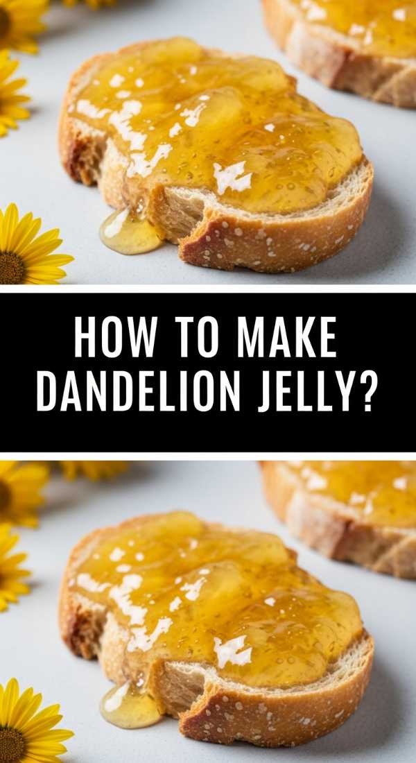 How To Make Dandelion Jelly 69f5c406c33ee