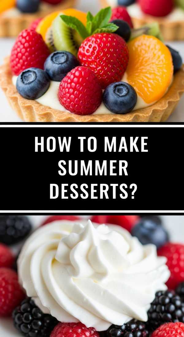 How To Make Easy Summer Desserts 6a044aee96397