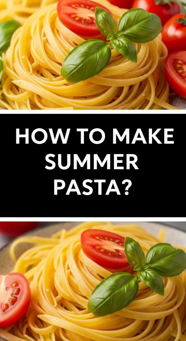 How To Make Fresh Summer Pasta 6a044def302a8