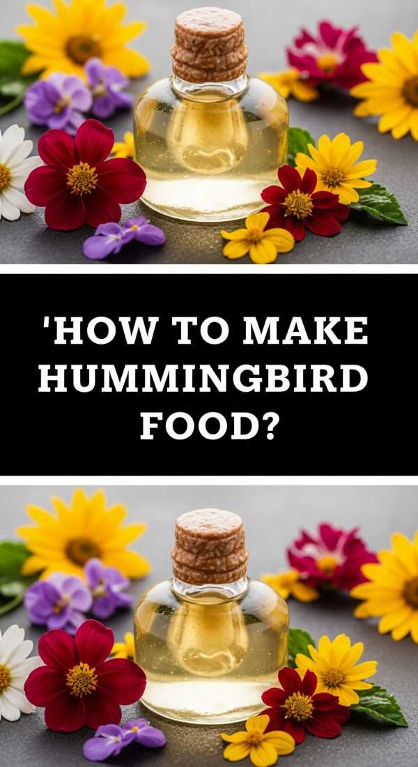 How To Make Hummingbird Food 6a04500c39645
