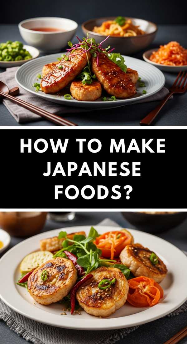 How To Make Japanese Foods 69fc22198a1a8