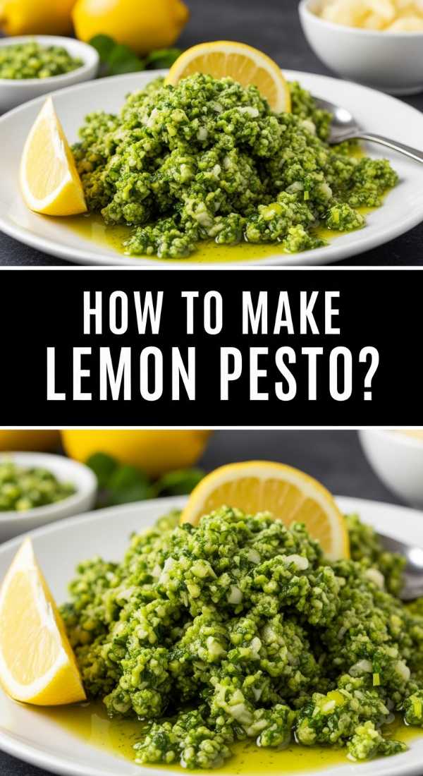 How To Make Lemon Pesto 6a1a991fde611