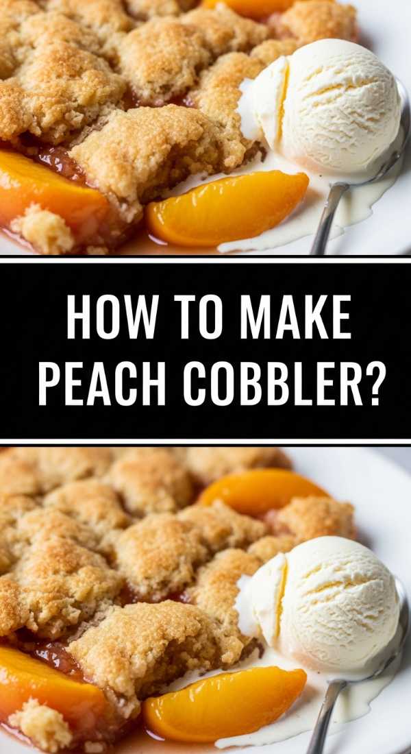 How To Make Peach Cobbler 69f716d861ab5