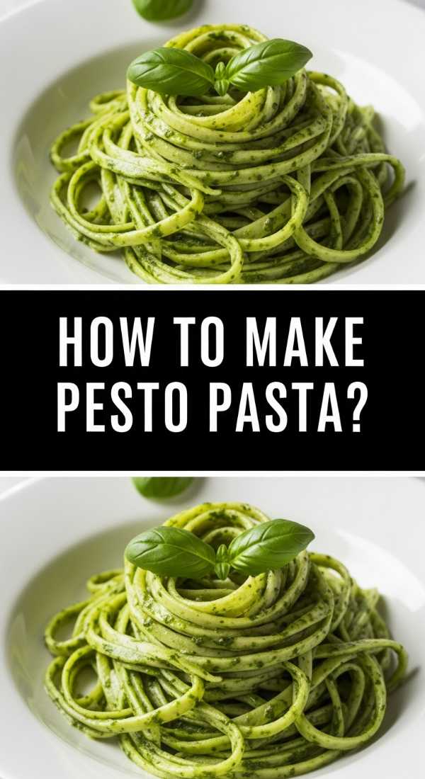 How To Make Pesto Pasta 69f44d1c9fb6b