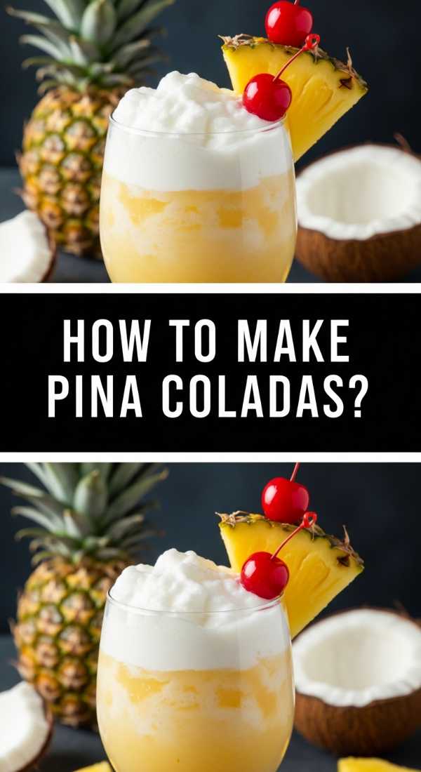 How To Make Pina Coladas 6a044071e4920
