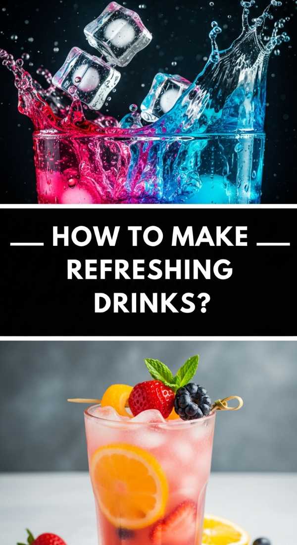 How To Make Refreshing Drinks 6a04501577d53