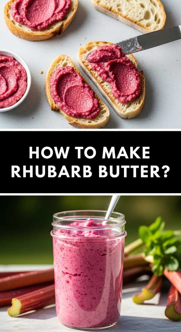 How To Make Rhubarb Butter 69fc220e06ab8