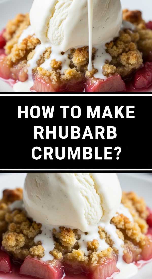 How To Make Rhubarb Crumble 69fc220b118e4