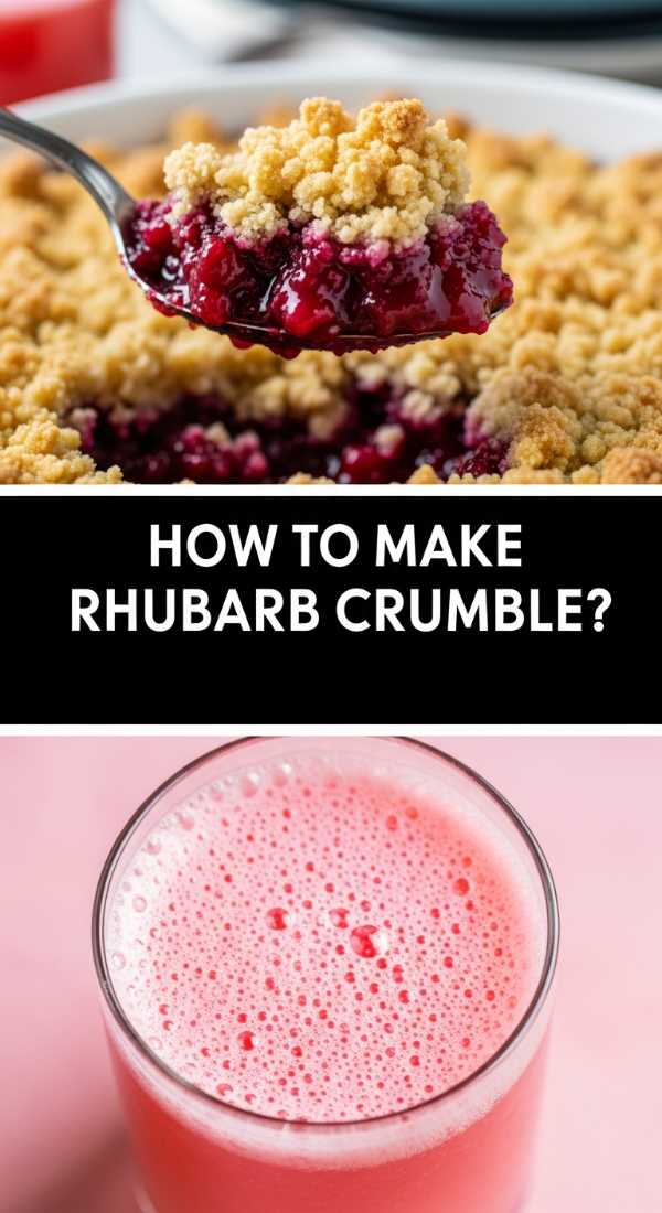 How To Make Rhubarb Crumble 69fc220dccbb1