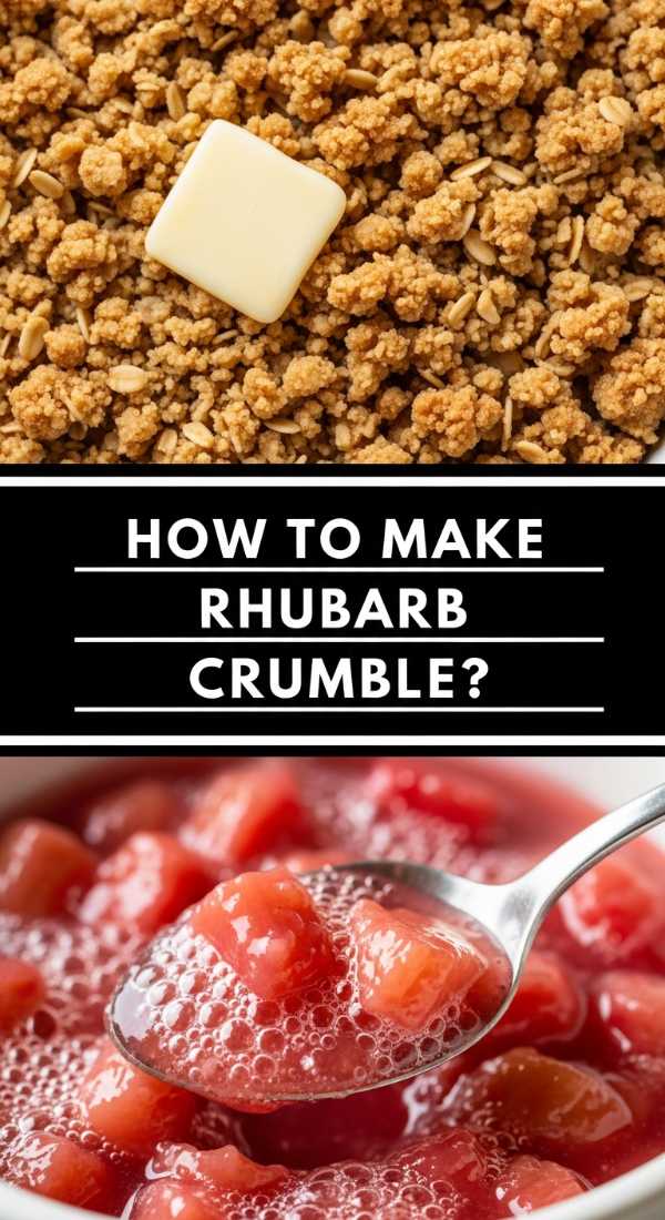 How To Make Rhubarb Crumble 6a1a98ffe5978