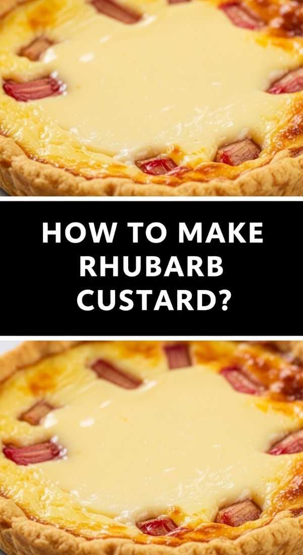 How To Make Rhubarb Custard 69fc221ec6576