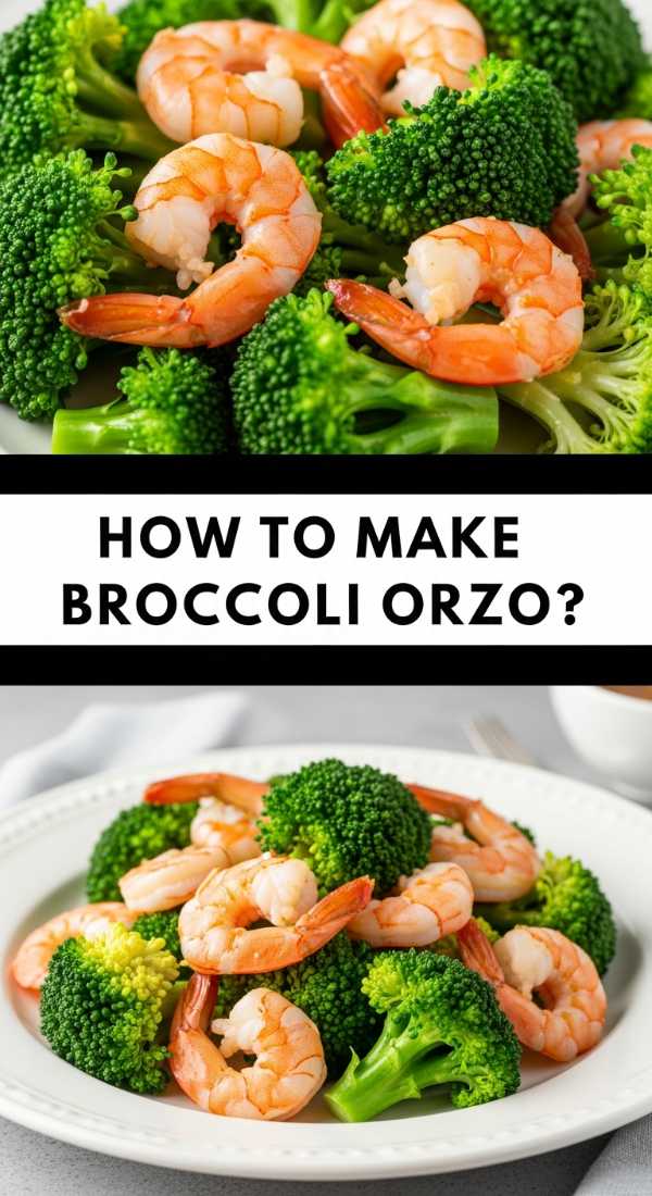 How To Make Shrimp Broccoli Orzo 69fe179fa683f