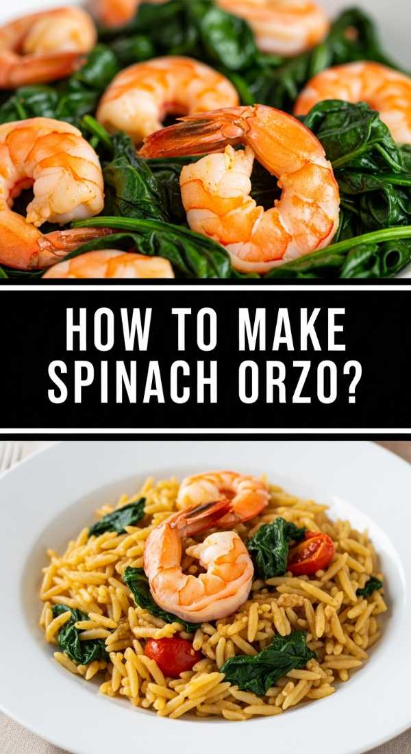 How To Make Shrimp Orzo With Spinach 69fe179e3918a